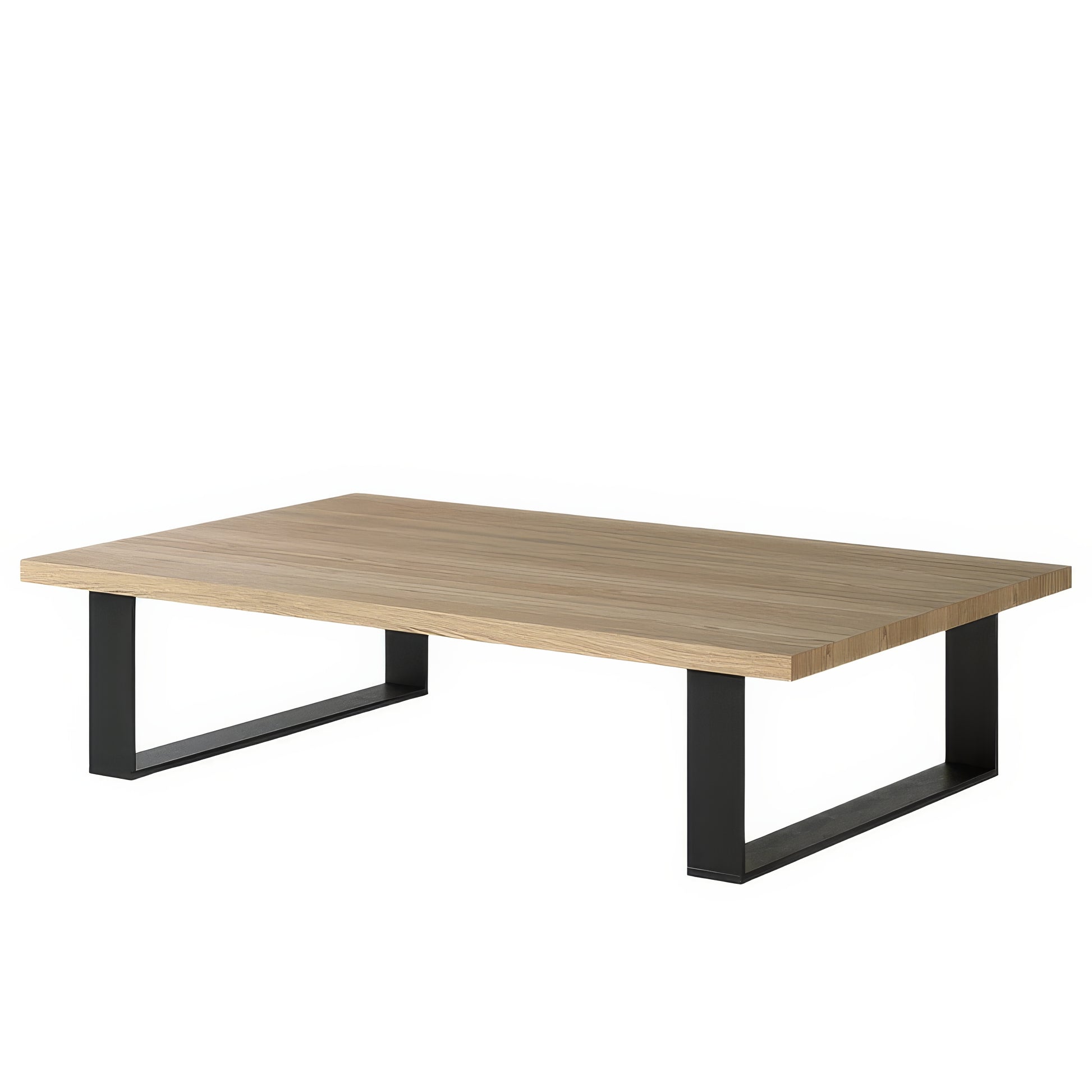 Table basse chêne massif et métal | Chêne LIGNART