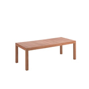Table de jardin en teck - Style contemporain