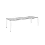 Table de jardin en aluminium et céramique - Style contemporain