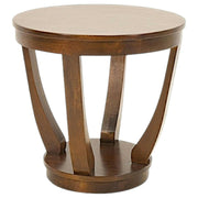Bouts de canapé Rond Élégant en Bois Massif 60x60cm | LIGNART