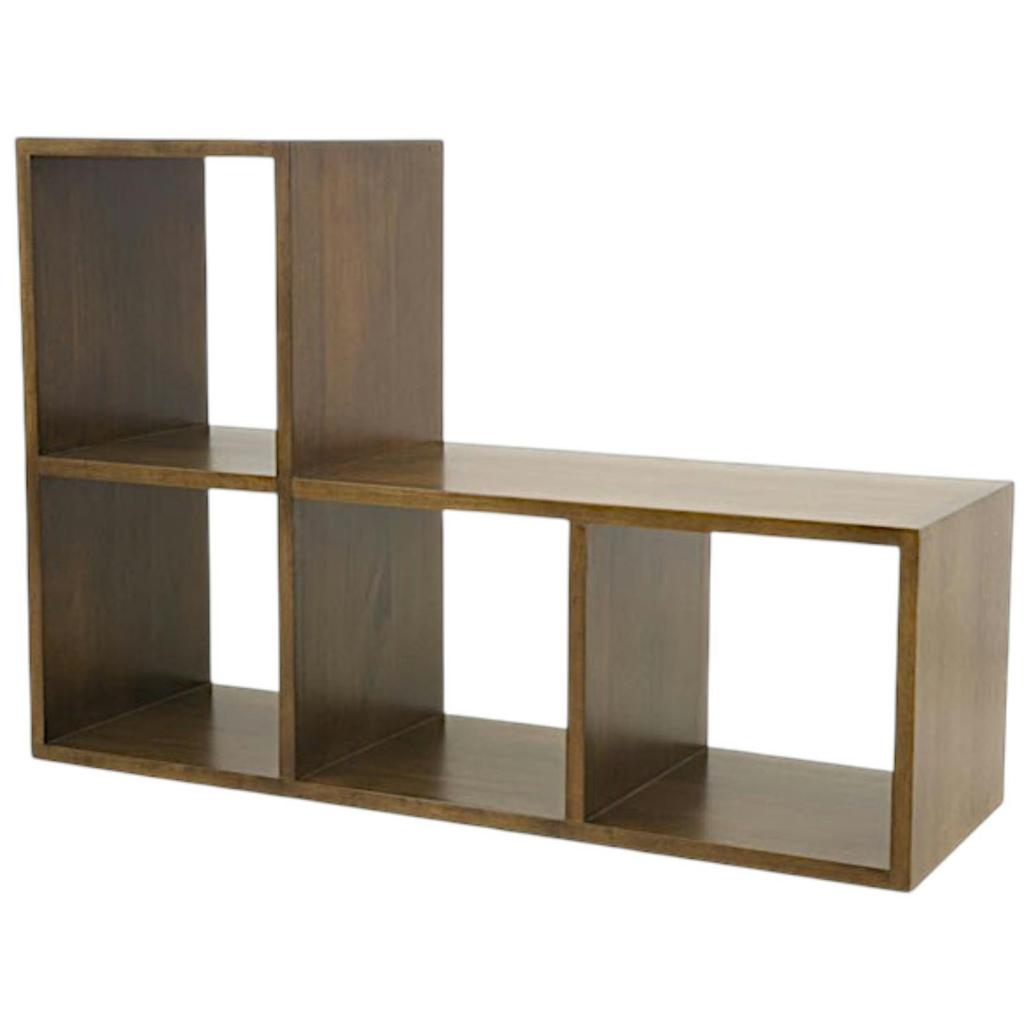 Etagère cubes Hévéa 4 niches 82x40x120cm TRADITION