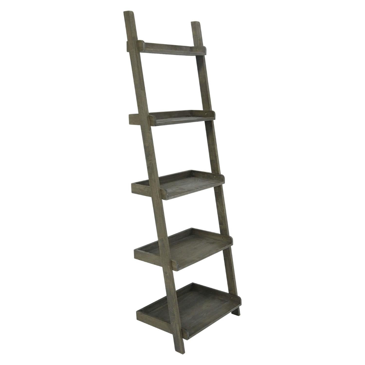 Etagère escalier hévéa H190cm HELENA