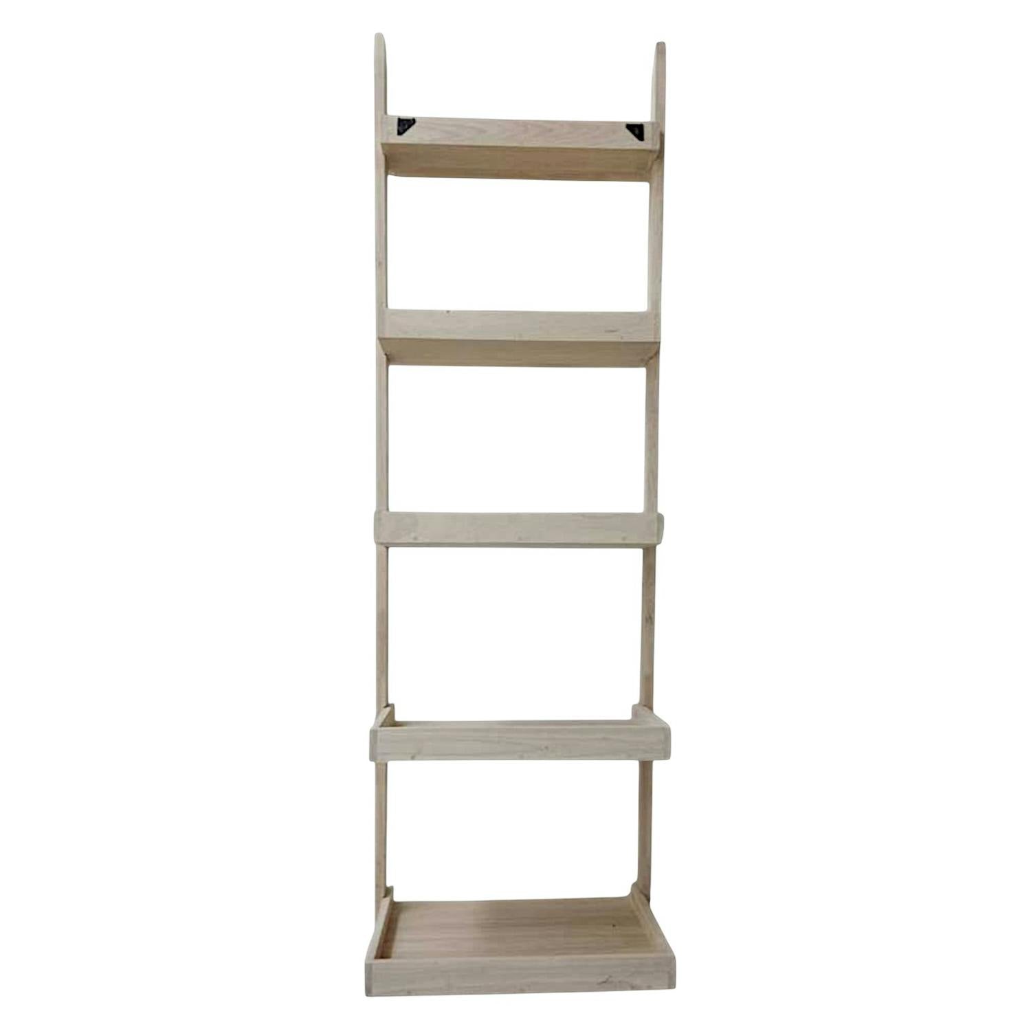 Etagère escalier hévéa H190cm HELENA