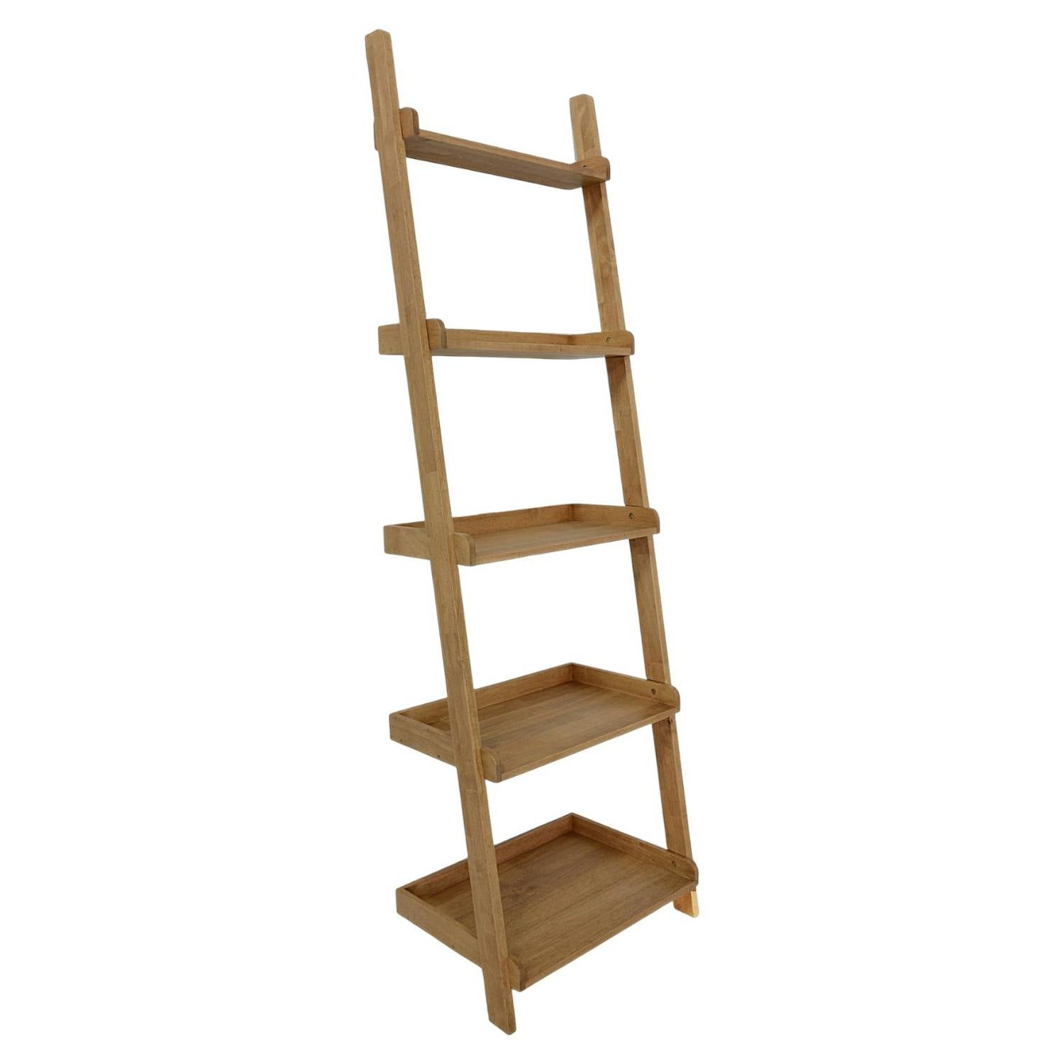 Etagère escalier hévéa H190cm HELENA