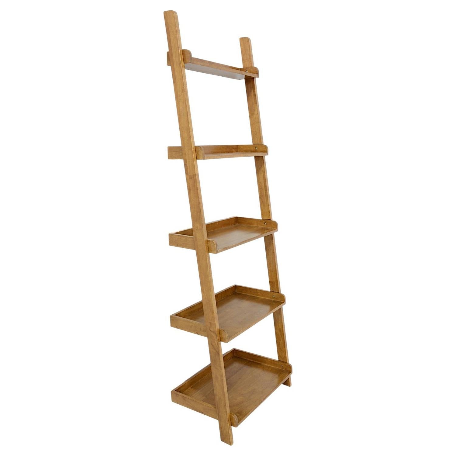 Etagère escalier hévéa H190cm HELENA