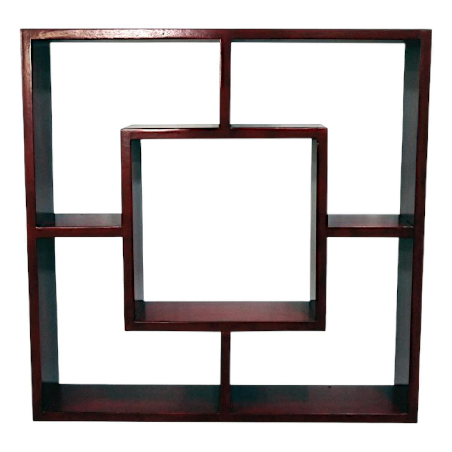 Etagère murale destructurée 67x67x16cm MAORI