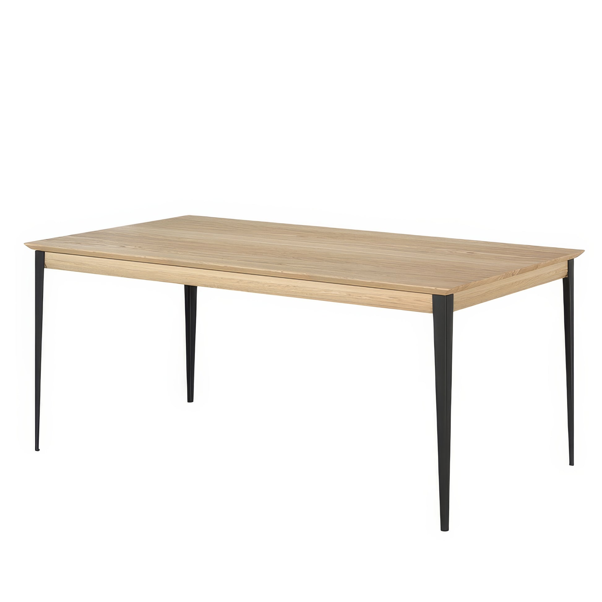 Table Salle à Manger 6 Personnes Plateau Chêne Clair | Chêne LIGNART