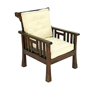 Fauteuil en bois massif - Style asiatique