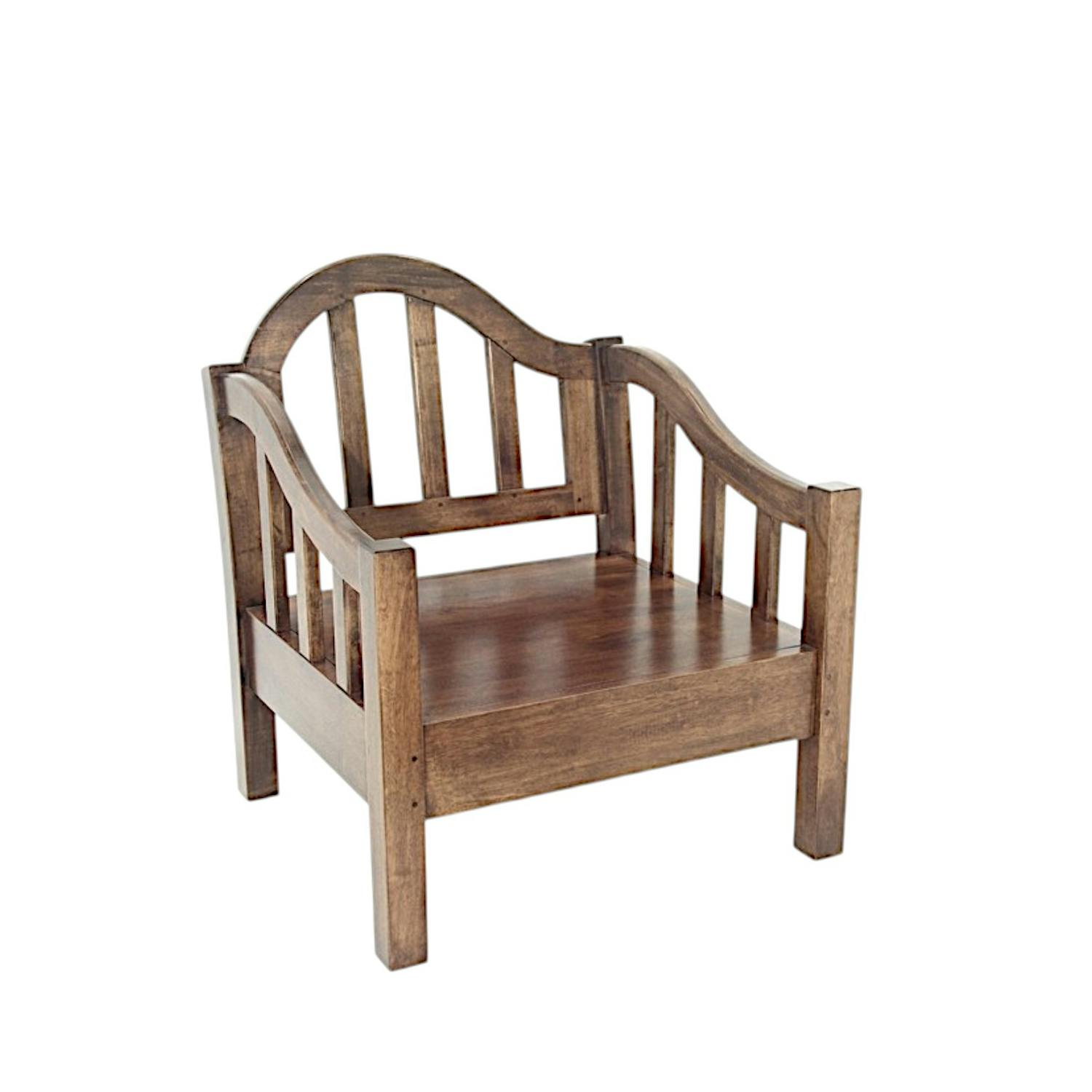 Fauteuil Bois Massif - Style exotique
