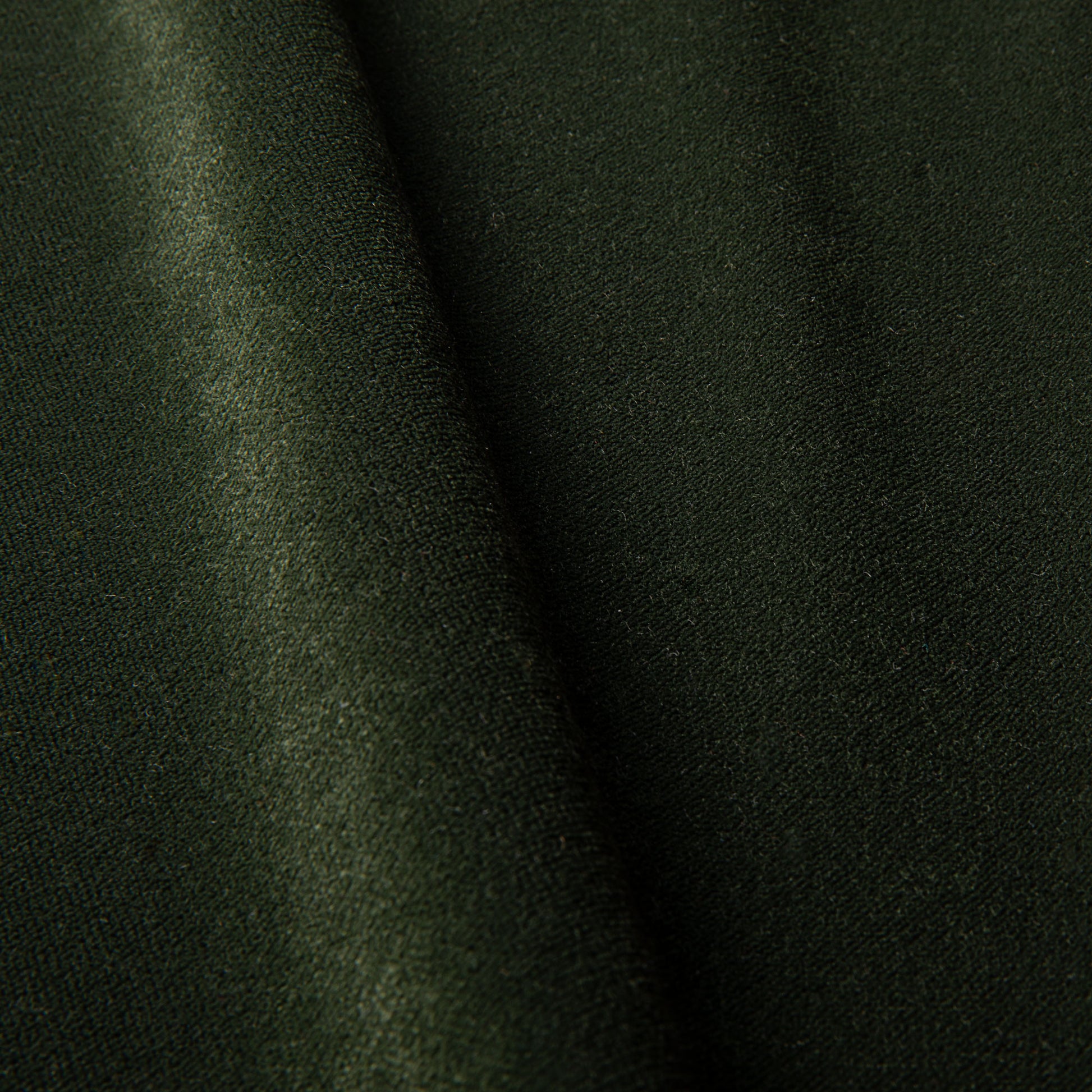 Fauteuil en velours Alex avec pieds métal et repose-tête – Deep Green n°27CV – Taille standard