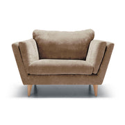 Harmonie : Fauteuil Large Velours | LIGNART