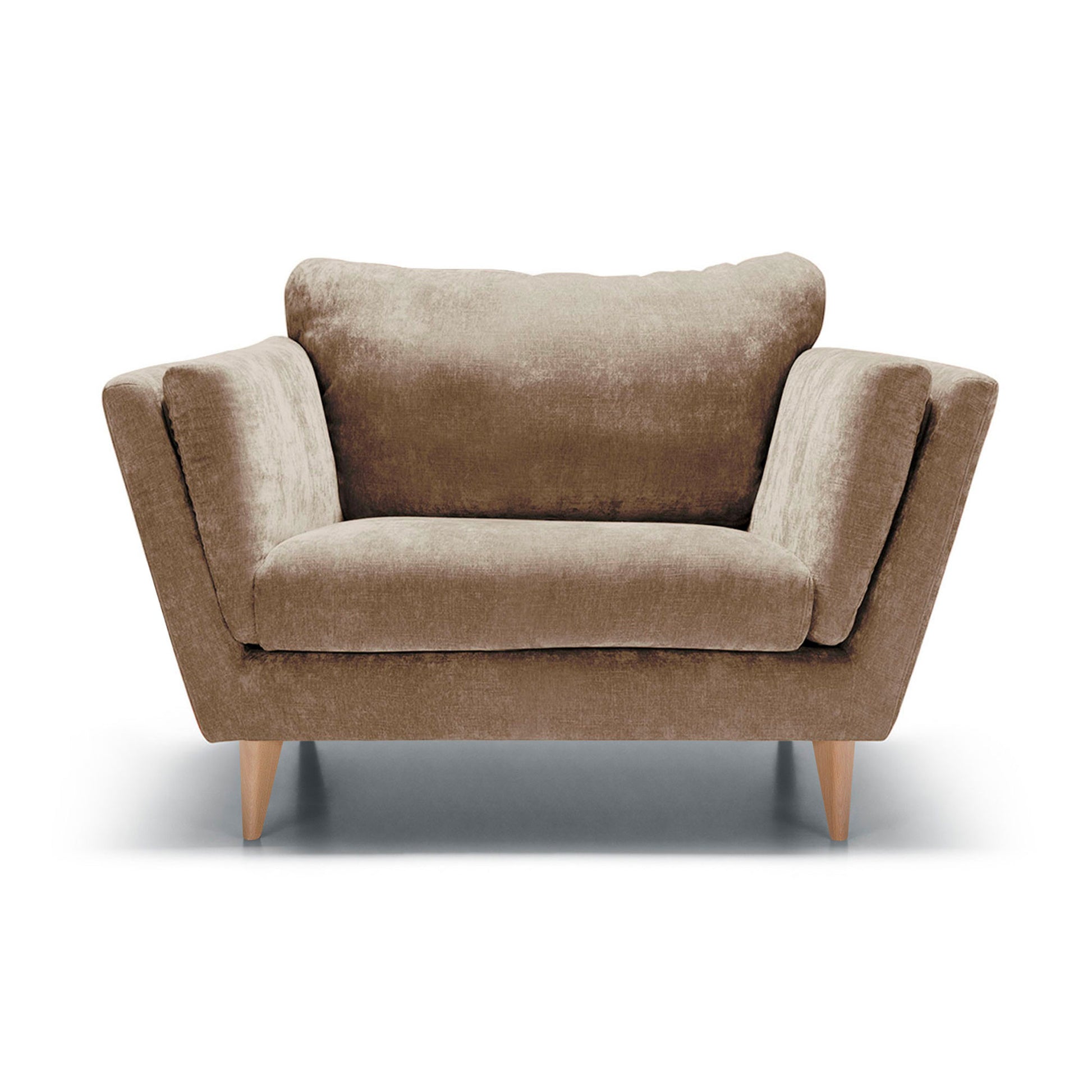 Harmonie : Fauteuil Large Velours | LIGNART
