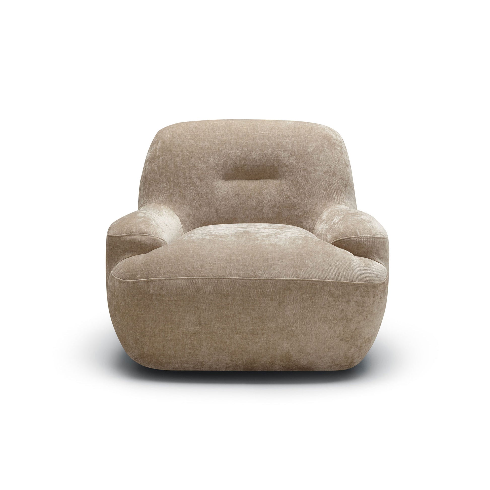 Harmonie : Fauteuil Velours Pivotant | LIGNART