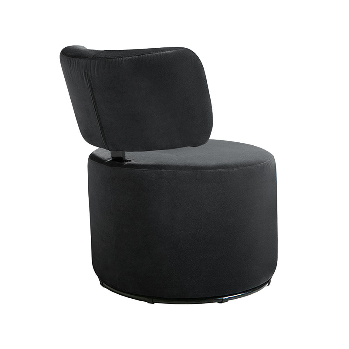 Élégance Velours: Fauteuil Pivotant | LIGNART