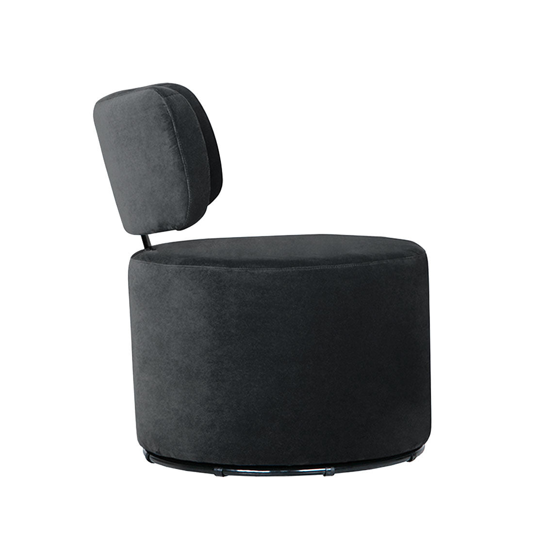 Élégance Velours: Fauteuil Pivotant | LIGNART