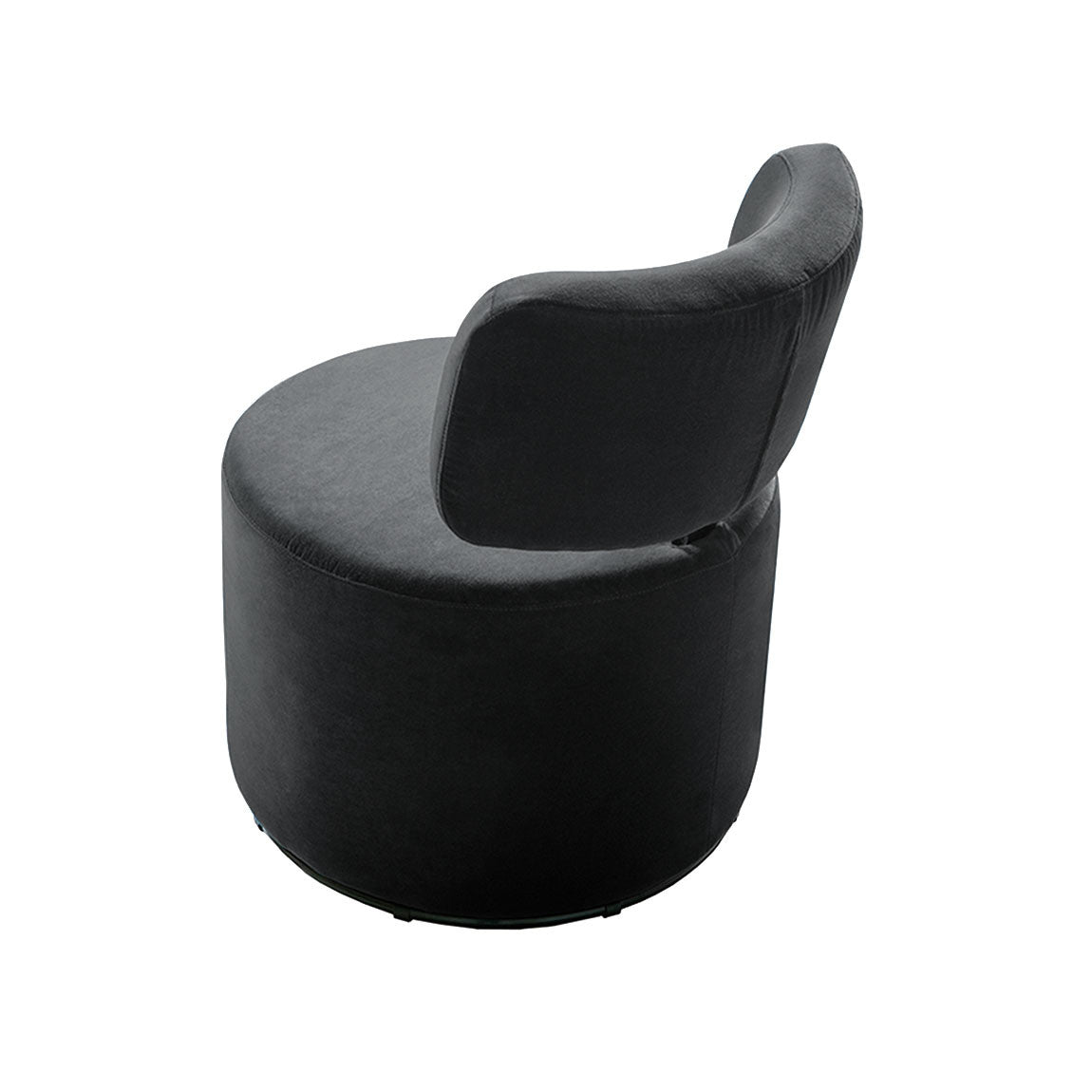 Élégance Velours: Fauteuil Pivotant | LIGNART