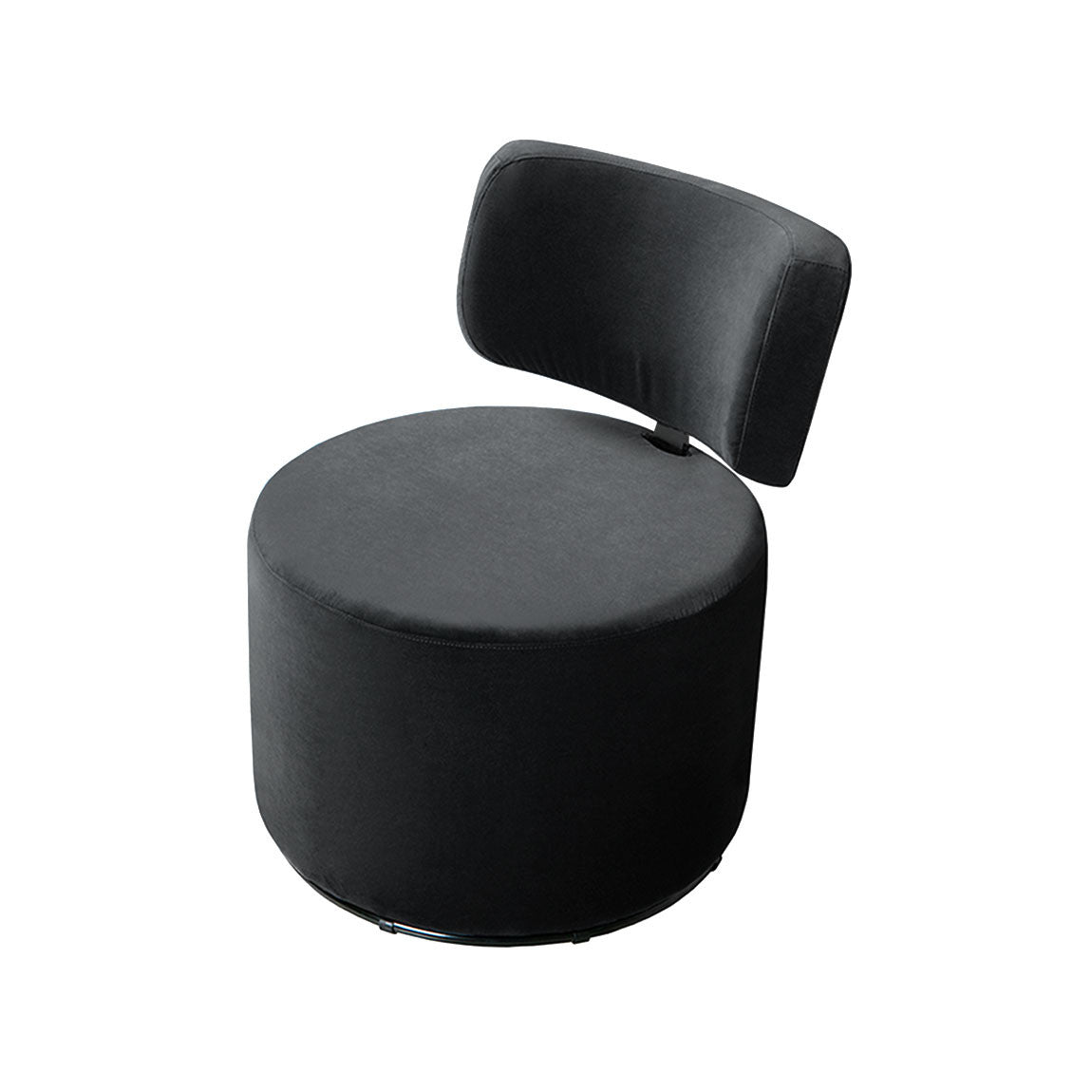Élégance Velours: Fauteuil Pivotant | LIGNART