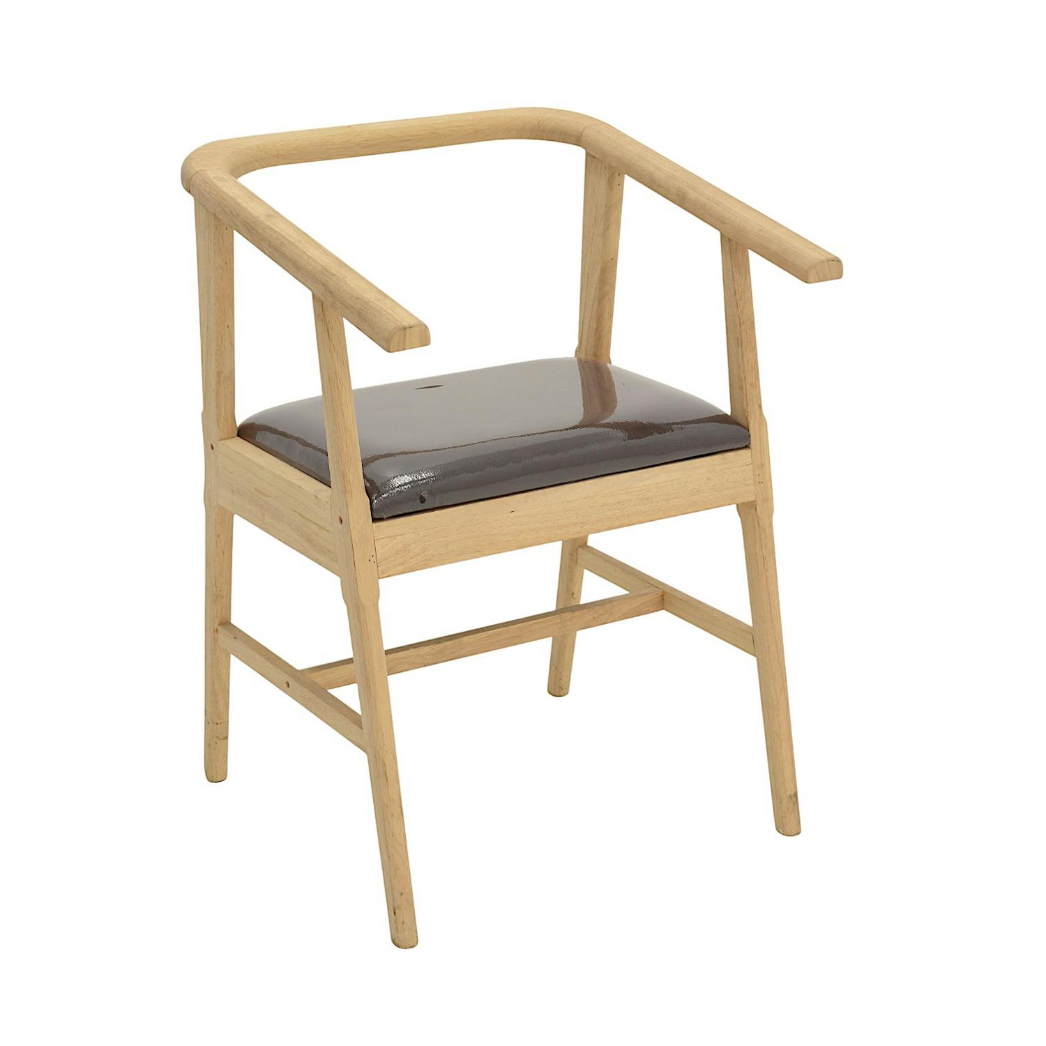 Fauteuil en bois massif - Style élégant