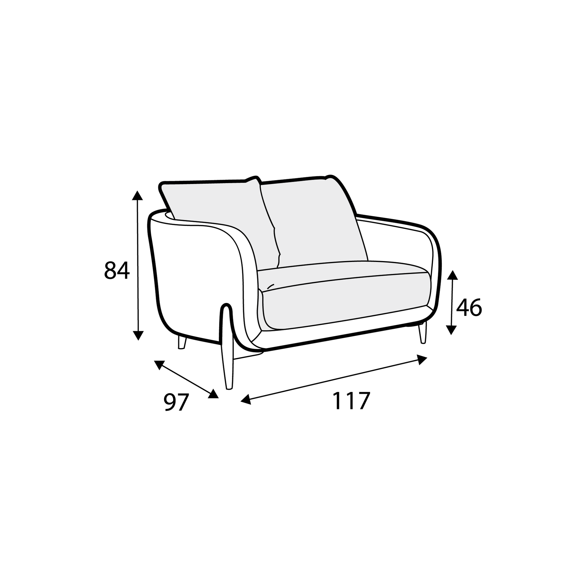 Élégance et Confort : Fauteuil Jenny | LIGNART