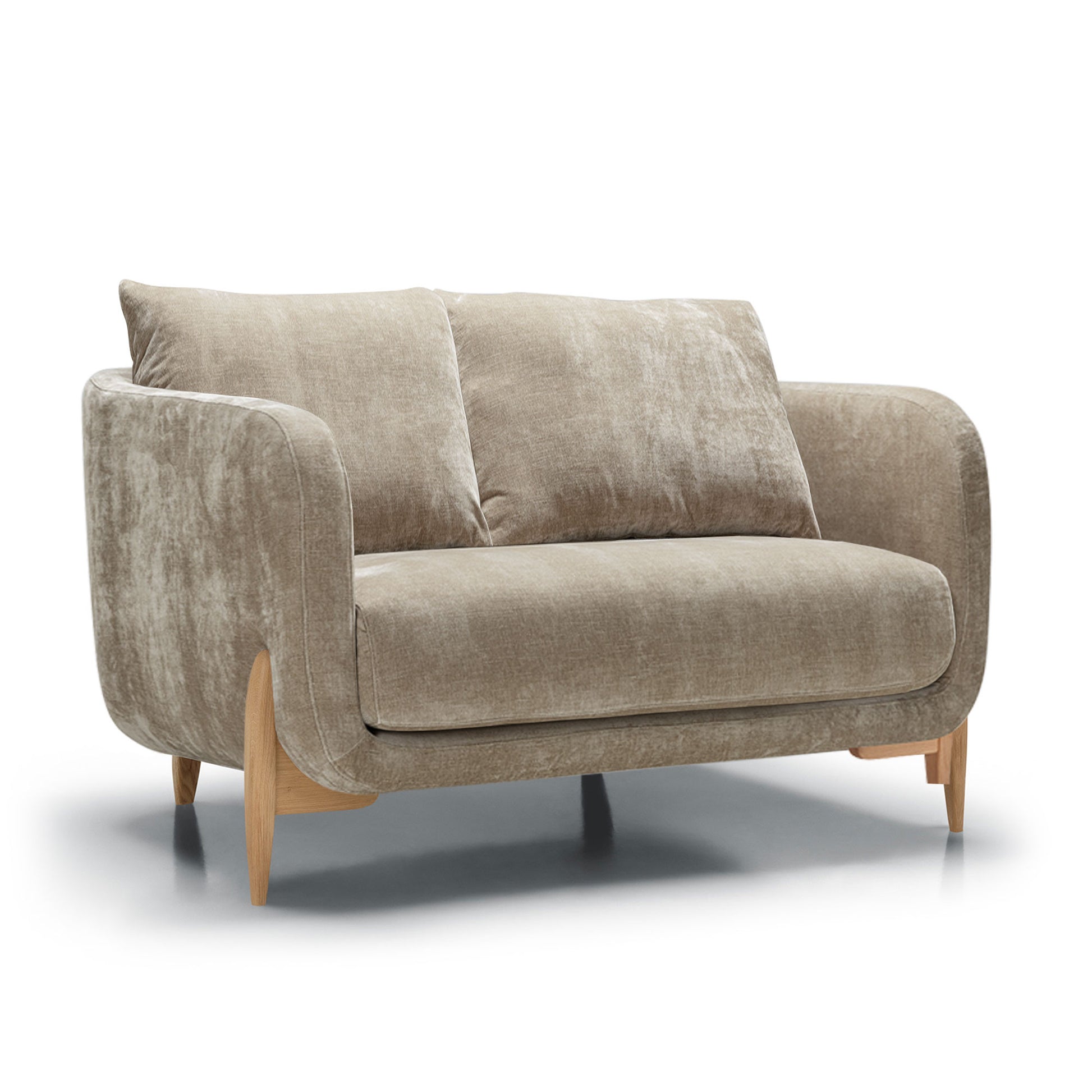 Harmonie : Fauteuil Jenny en Velours | LIGNART