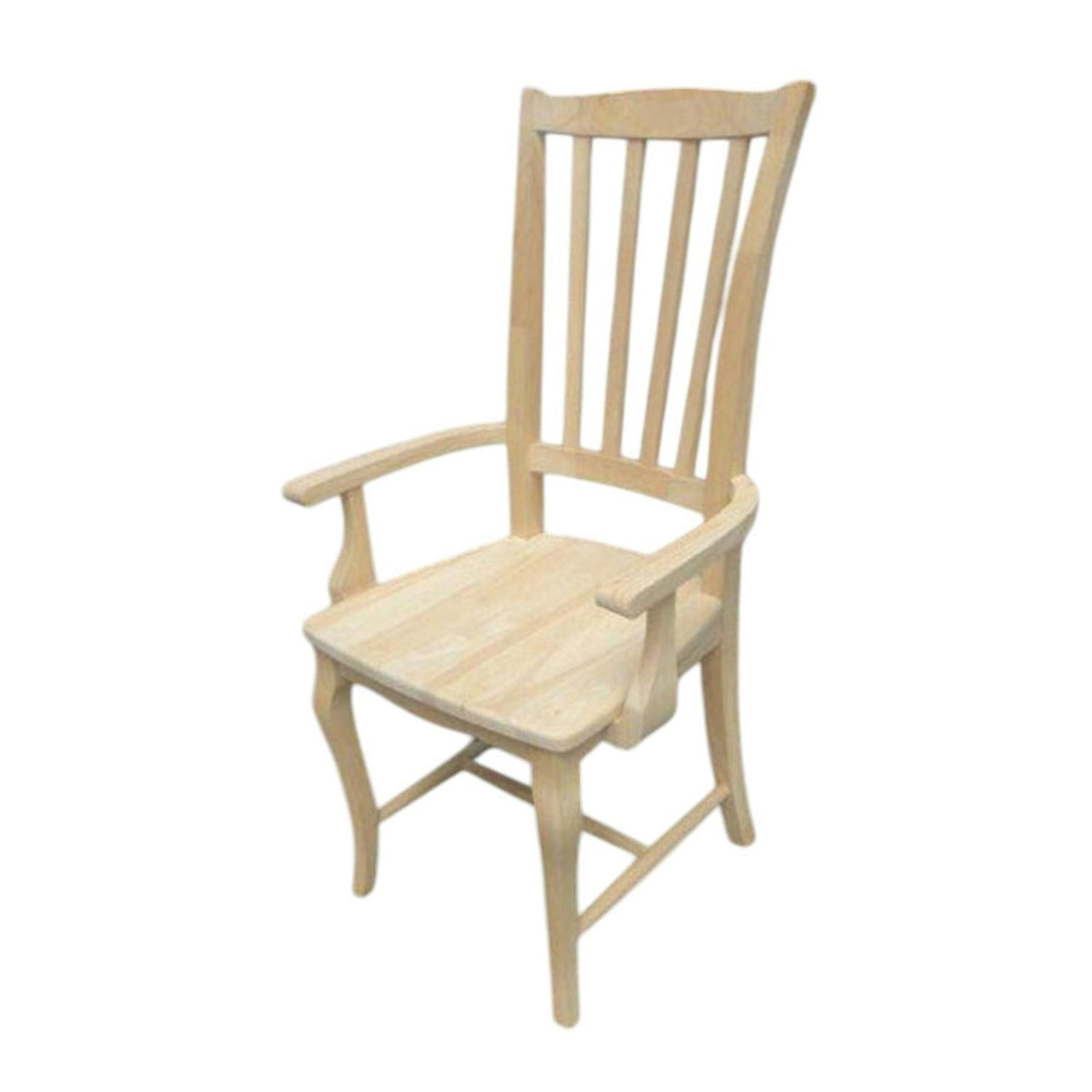 Fauteuil TRADITION galbe en hévéa