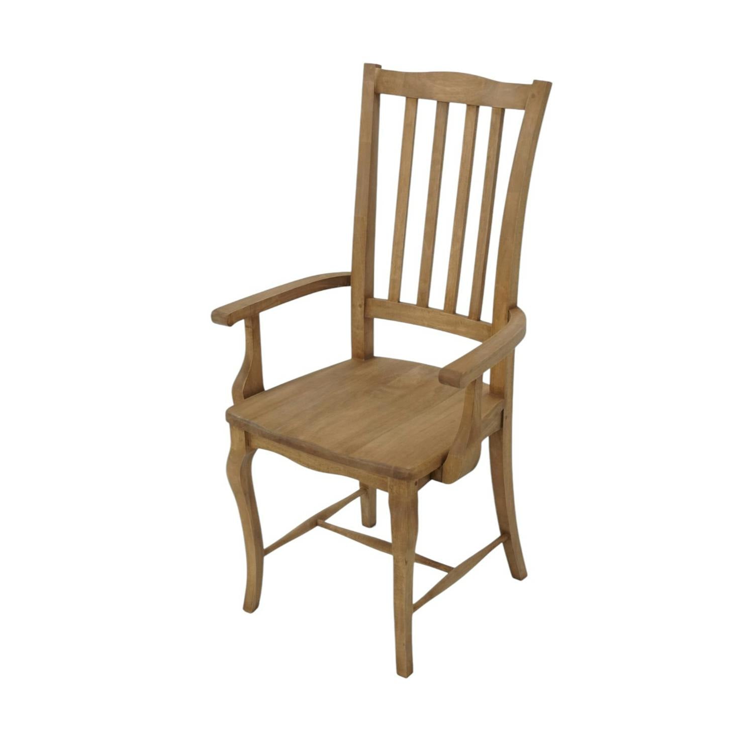 Fauteuil TRADITION galbe en hévéa