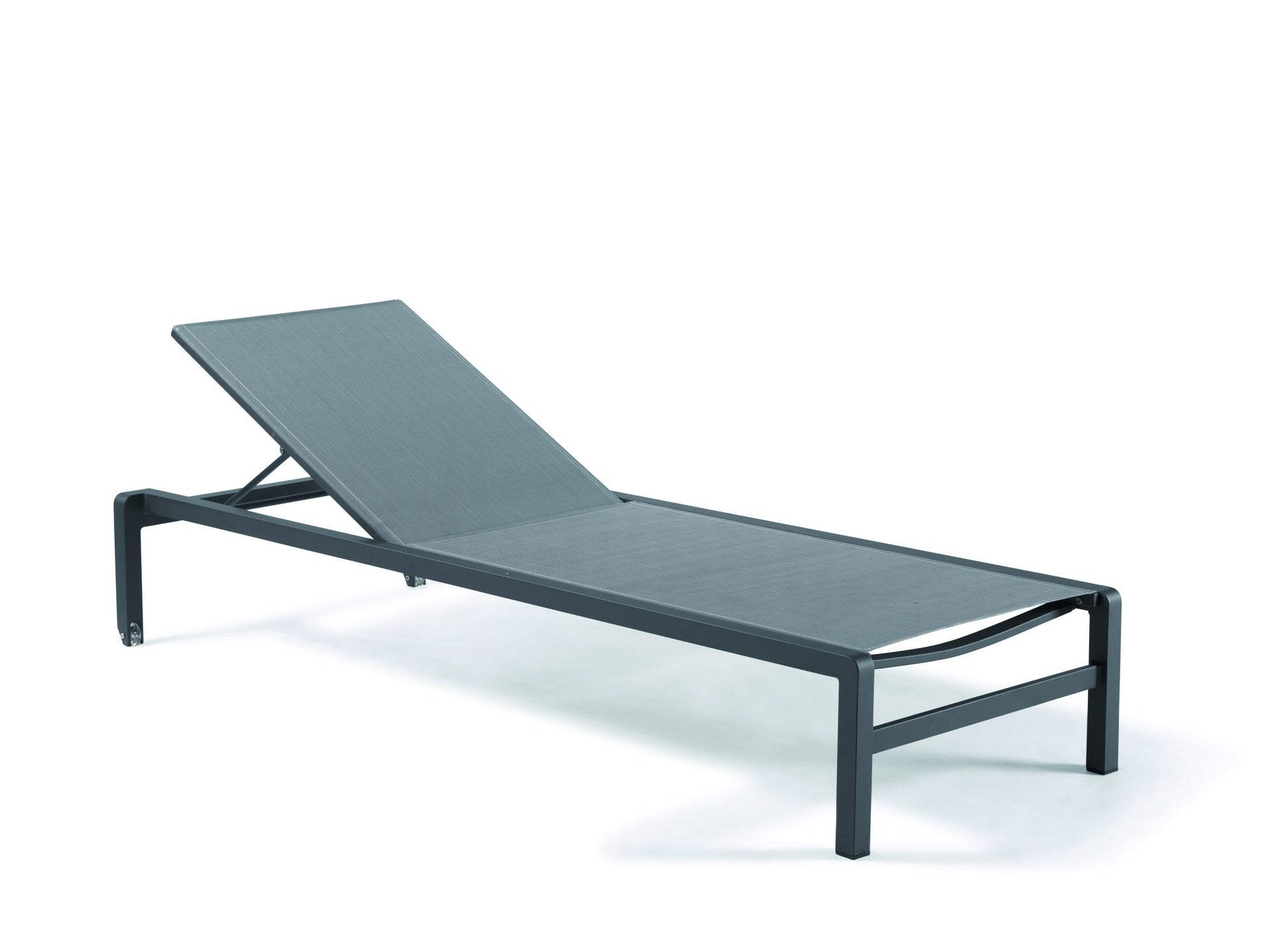 Chaise longue élégante en aluminium - Style lignart
