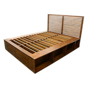 Lit en bois massif - Style moderne