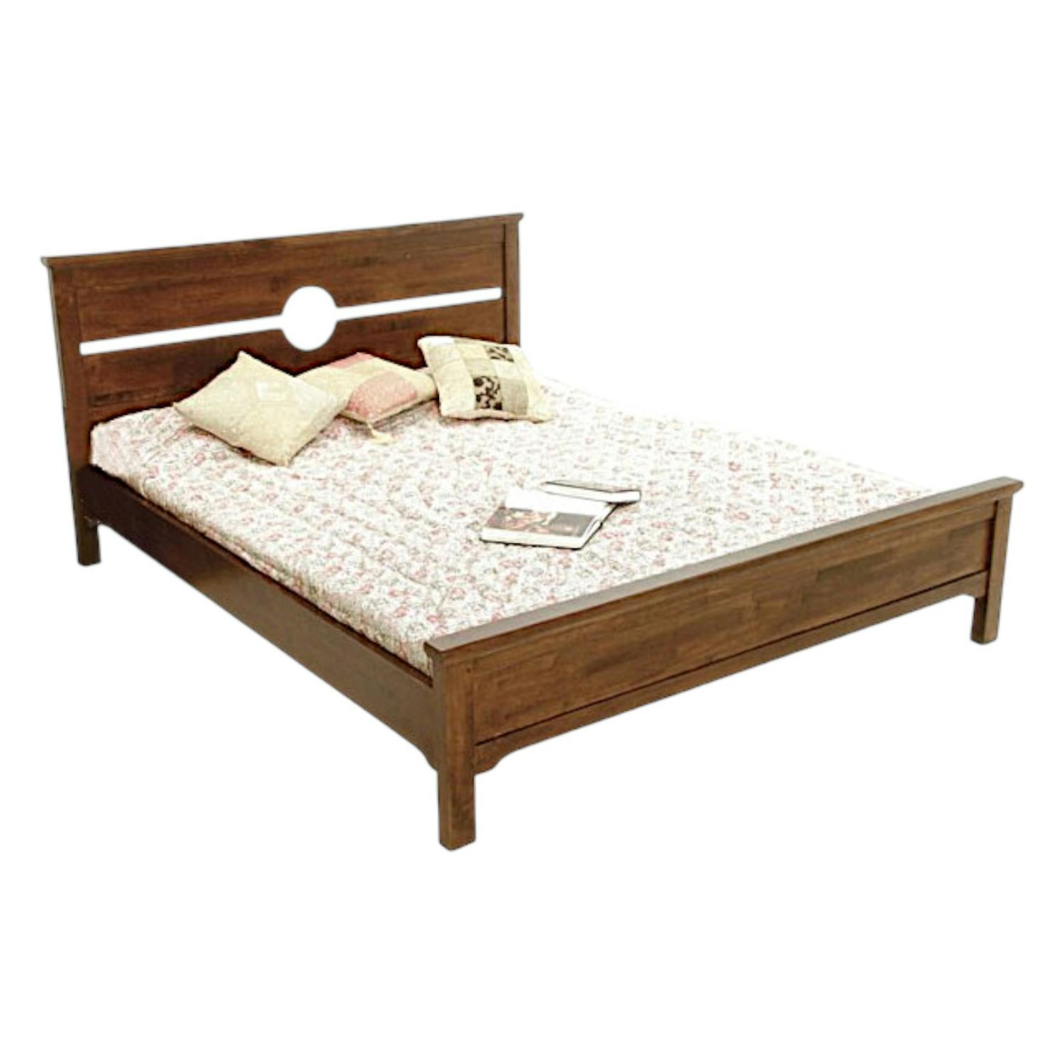 Lit en Bois Massif - Style moderne