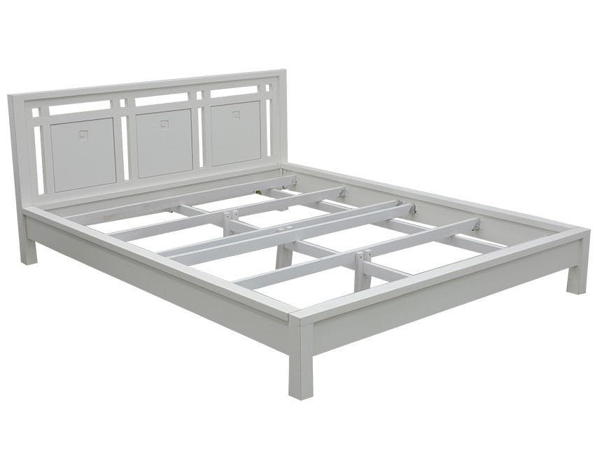 Lit bois massif - Style moderne