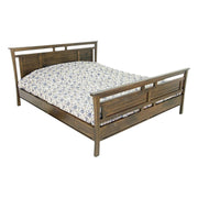 Lit en bois massif - Style colonial