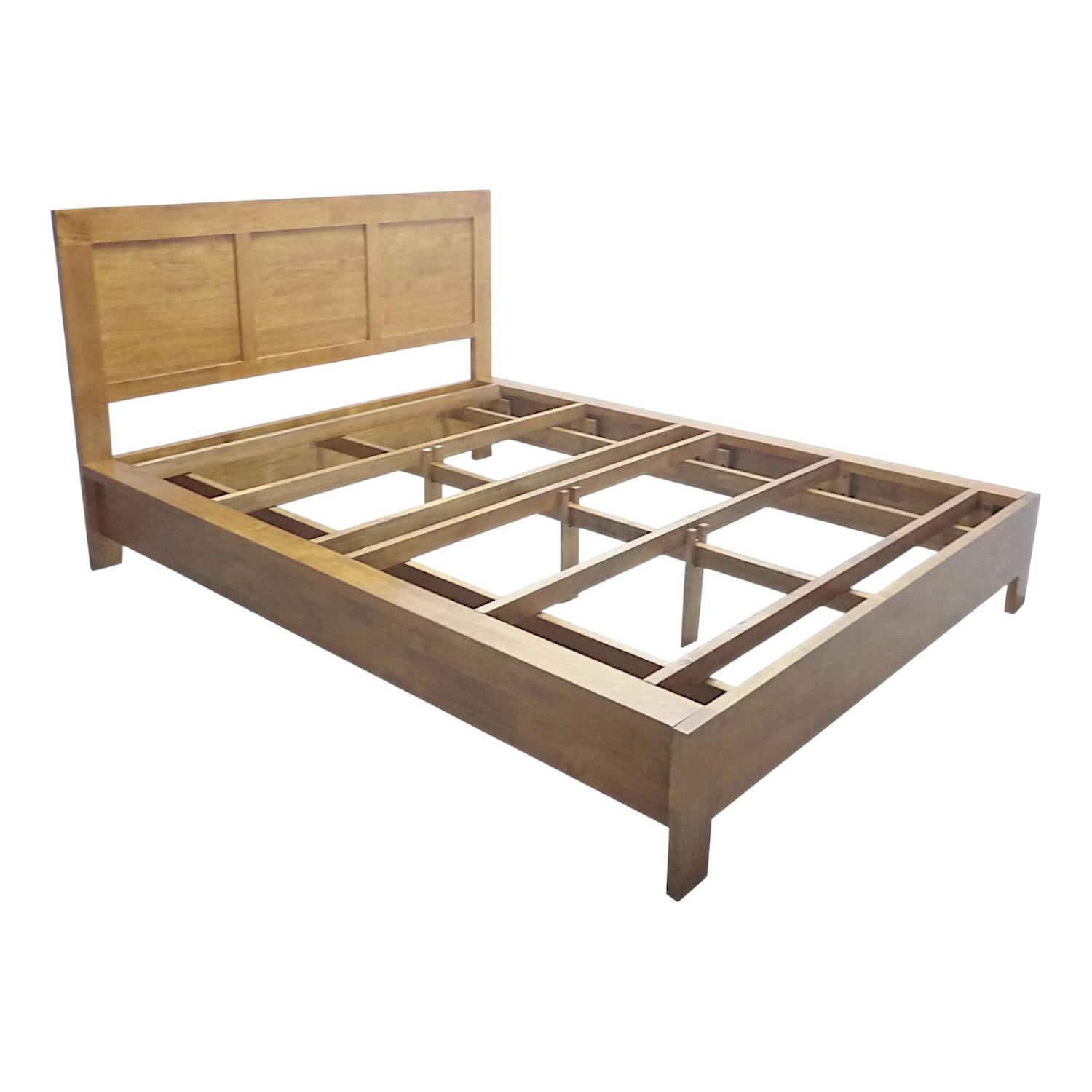 Lit en Bois Massif - Style moderne
