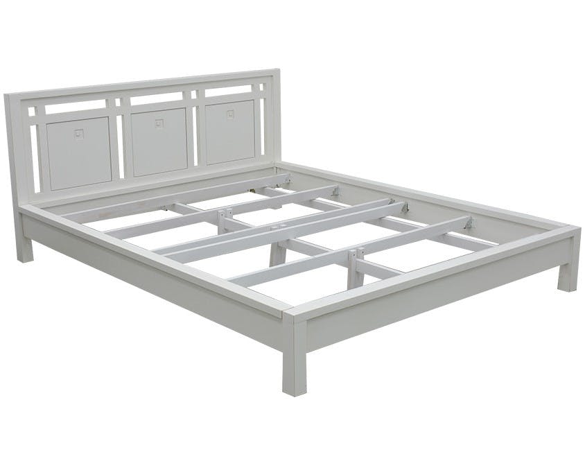 Lit en Bois Massif - Style moderne