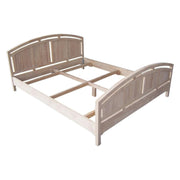 Lit en bois massif - Style colonial