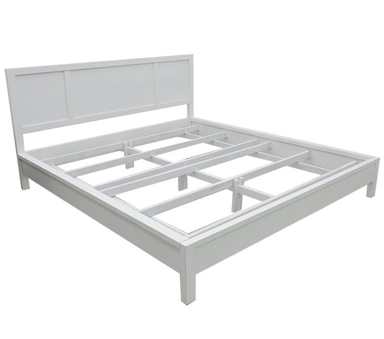 Lit en bois massif - Style moderne