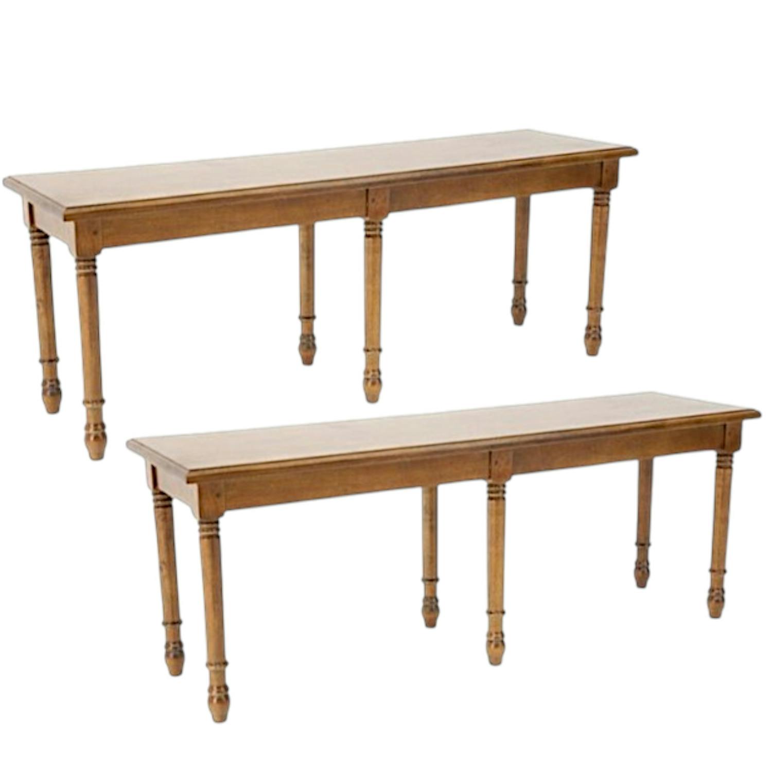 Banc en Bois Massif - Style Traditionnel