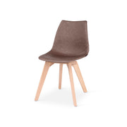 180 1834 Lot De 2 Chaises Hapy Avec Pieds Bois.Html – Dark Mokka DM – Taille standard