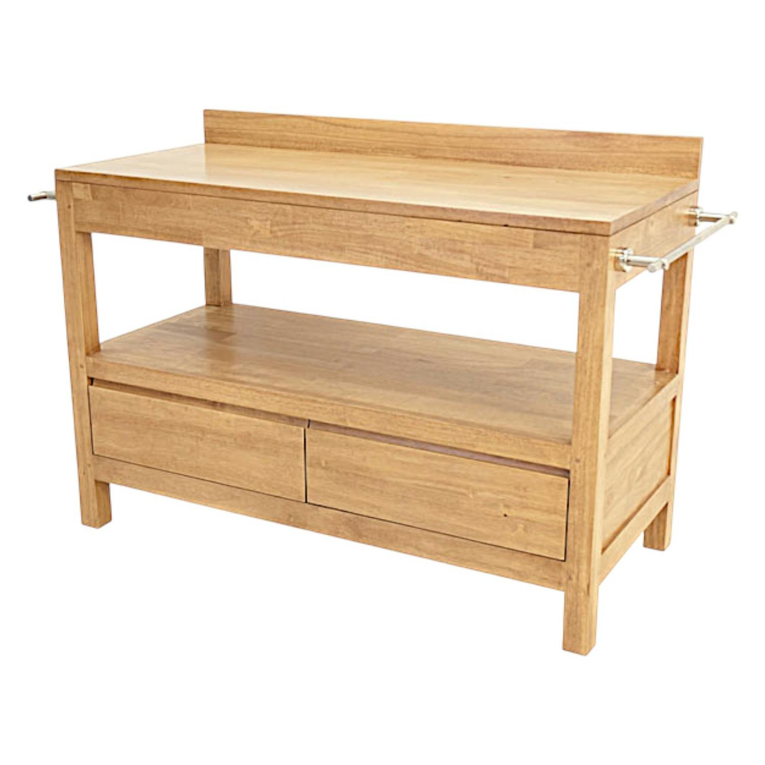 Meuble bas 2T salle de bain 120cm OLGA