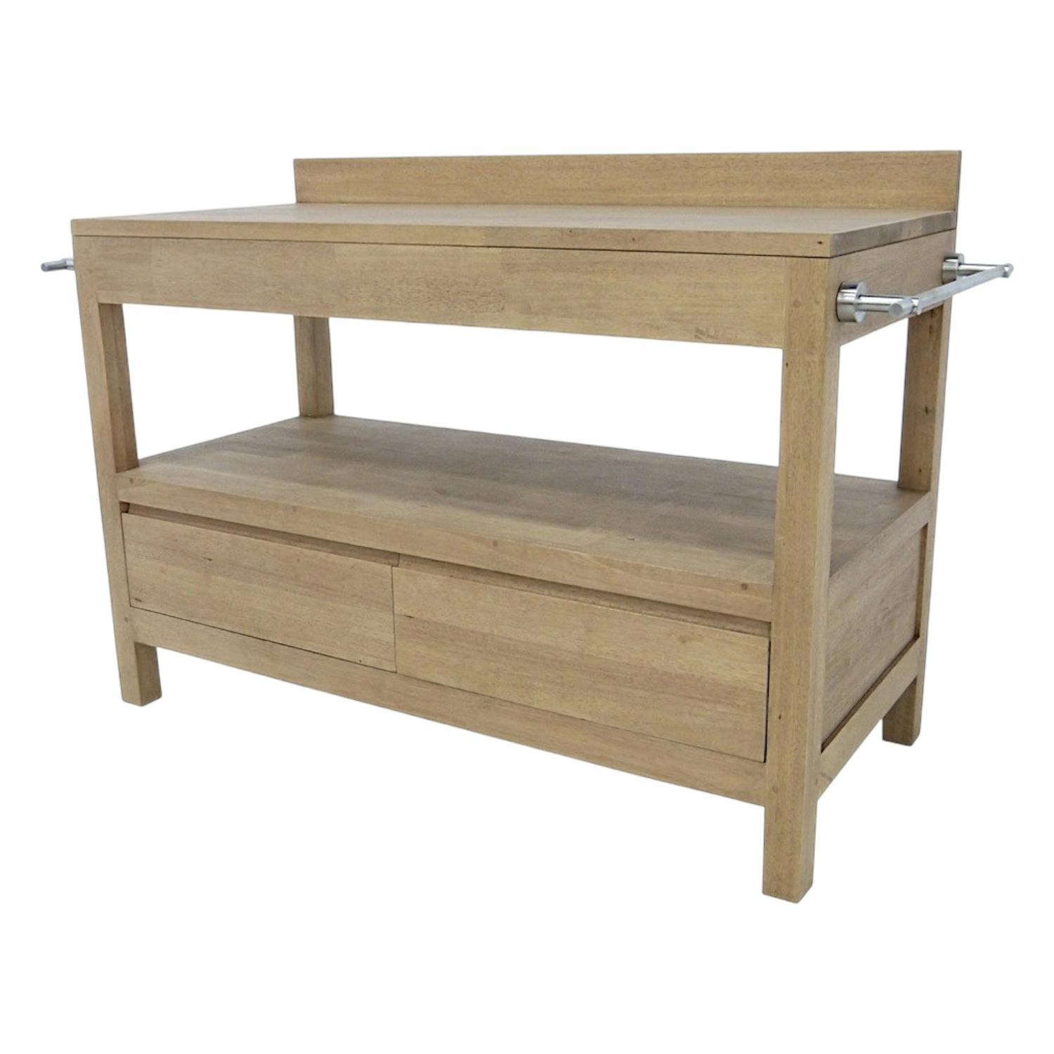 Meuble bas 2T salle de bain 120cm OLGA
