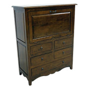 Meuble de bureau en bois massif - Style traditionnel