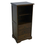 Meuble de rangement en bois massif - Style traditionnel