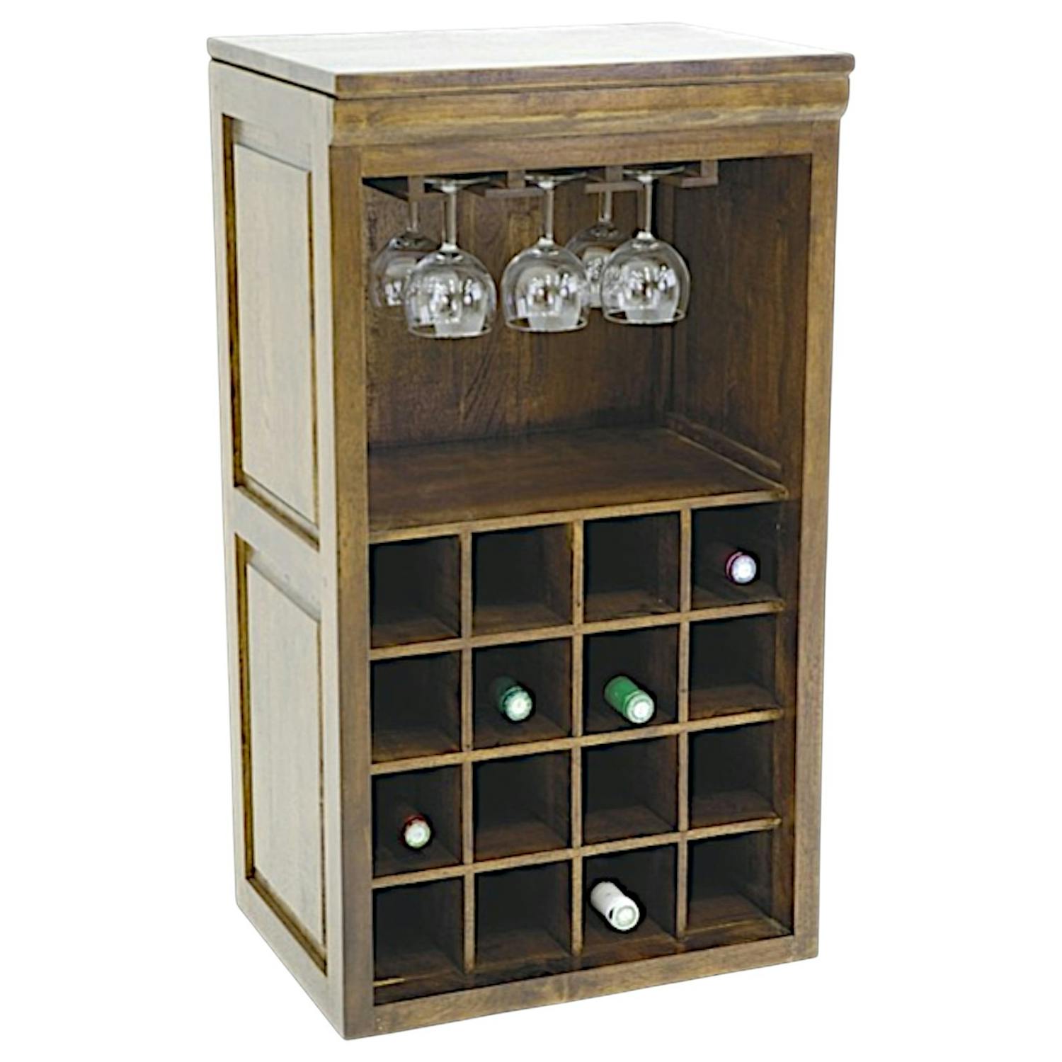Meuble bar en Bois Massif - Style traditionnel