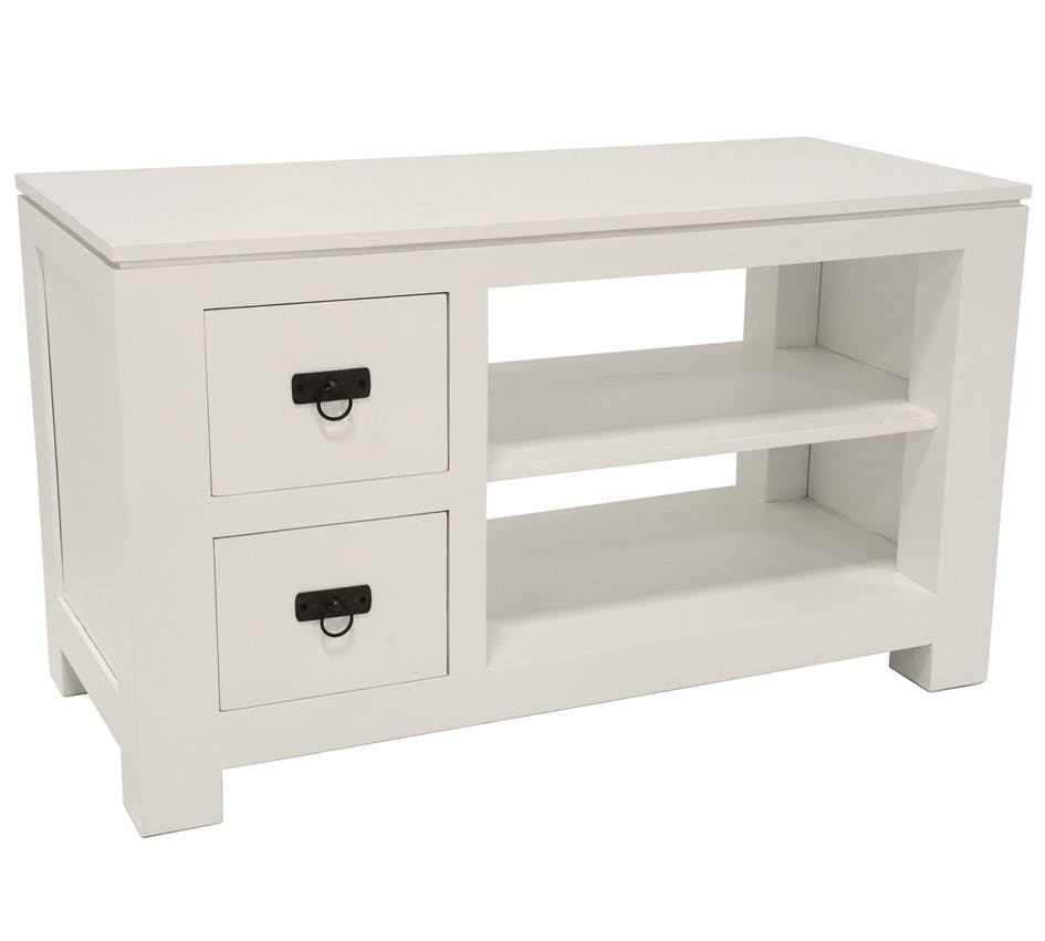 Meuble TV en bois massif - Style moderne