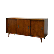 Meuble TV en bois massif - Style vintage