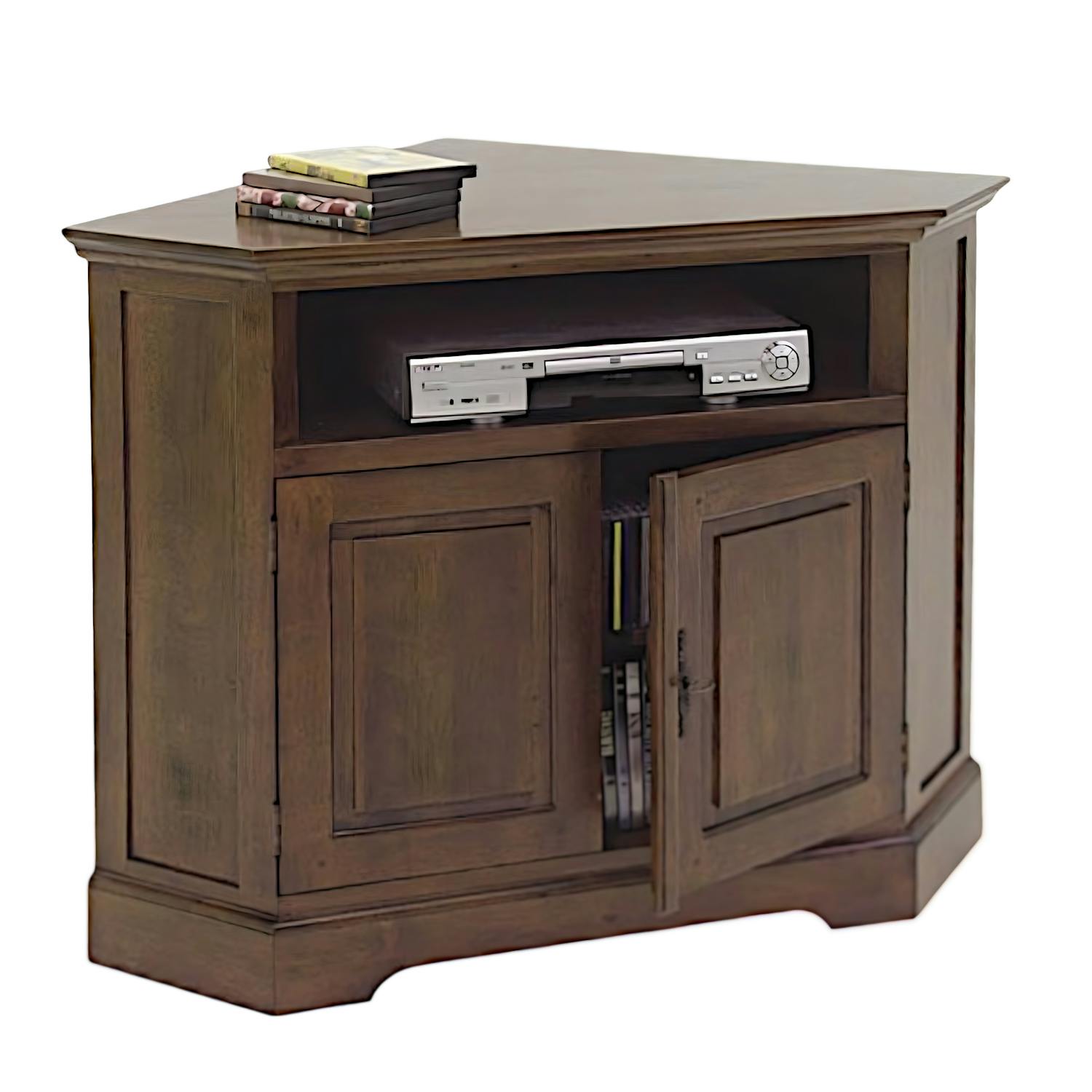 Meubles TV d'angle en bois massif - Style exotique