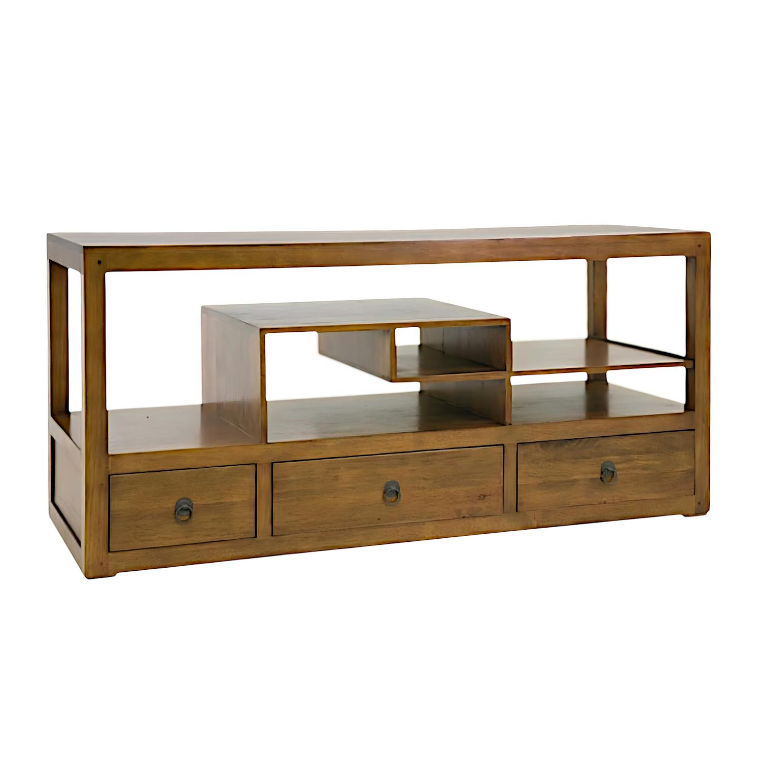 Meuble TV en bois massif - Style moderne