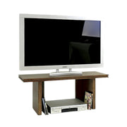 Meuble TV en bois massif - Style contemporain