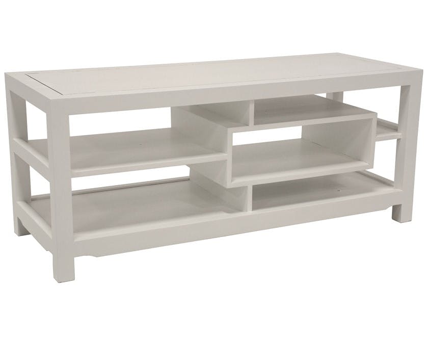 Meuble TV en bois massif - Style moderne
