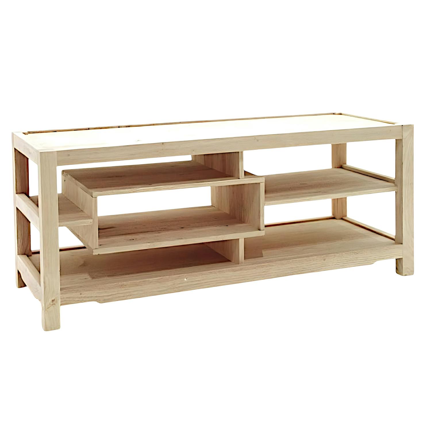 Meuble TV hévéa 120cm HELENA