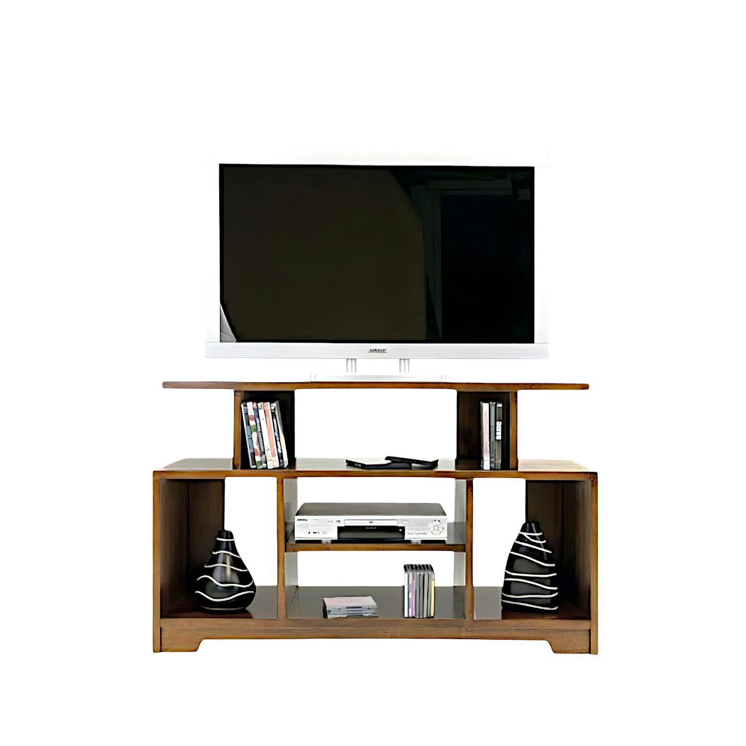 Meuble TV hévéa 124cm HELENA